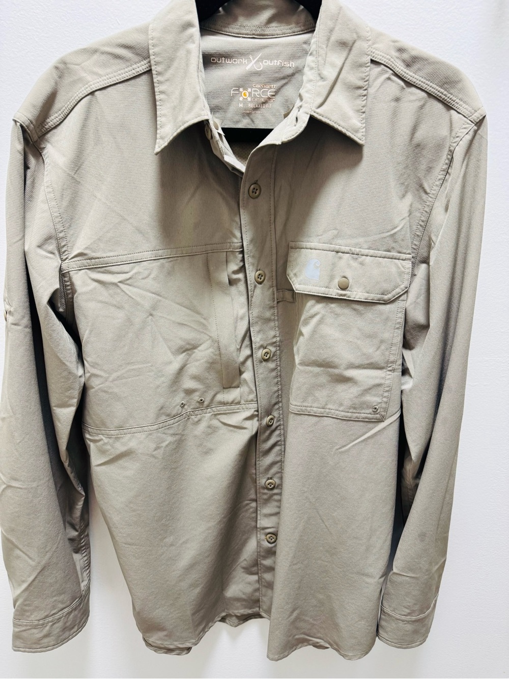 Carhartt Lightweight Tan Outfish Shirt